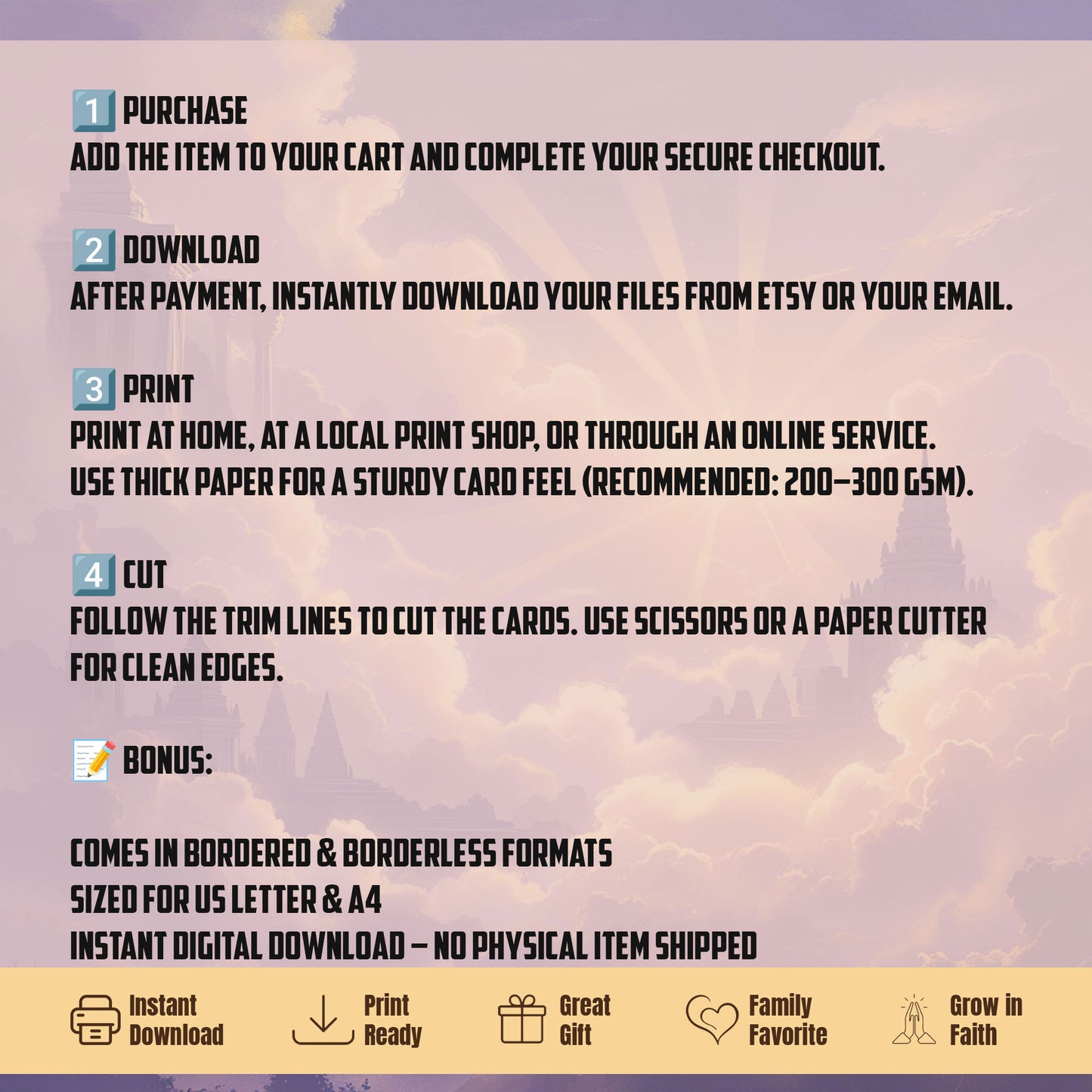Bible Character Cards for Kids – Printable Christian Flashcards with Verses | Faith Learning Tool